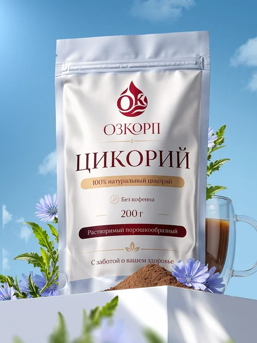 Цикорий натуральный растворимый, вариант