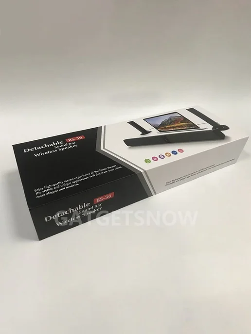 Портативная колонка 2.0 с Bluetooth, USB и AUX, вариант, фото 3