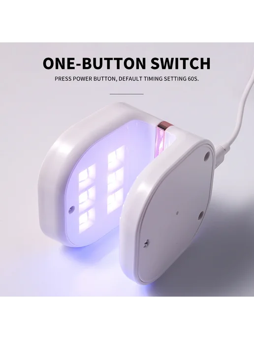LIMEGIRL Мини-сушилка для ногтей Q8S-USB, вариант, фото 5