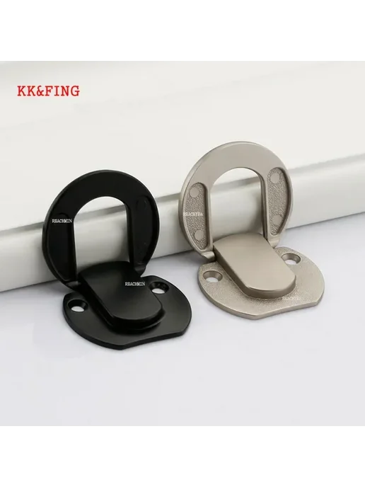 Нет бренда Металлические скрытые ручки для шкафов Nickel brushed, вариант, фото 2