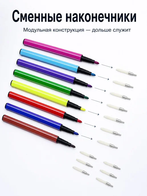 20 шт сменные наконечники для маркировочных ручек, 20 шт, фото 4