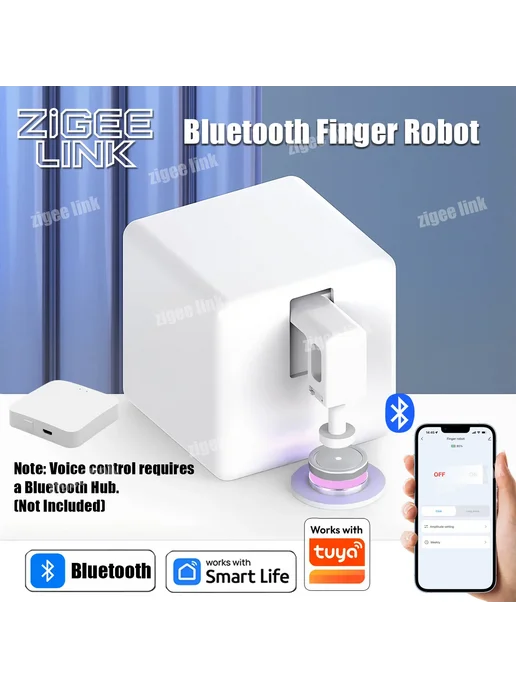 zigee link Умный Робот-пальчик Fingerbot С Bluetooth, Беспроводное Упра, синий, фото 2
