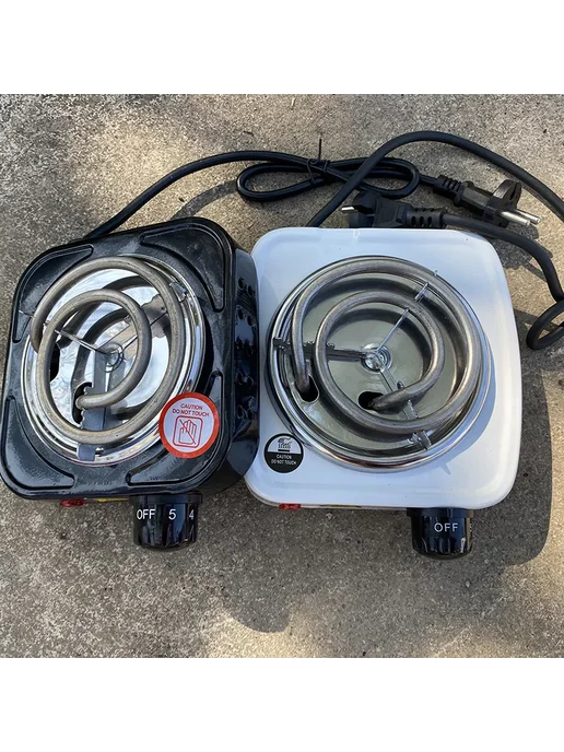 Нет бренда Электрический гриль-барбекю 500 Вт EU plug White Burner, 500 Вт, фото 2