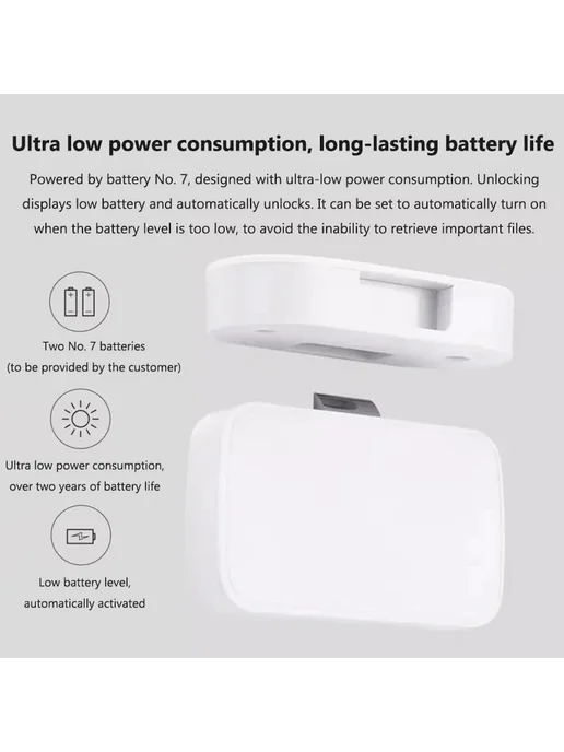 luxuglow Интеллектуальный Bluetooth-замок для шкафов, вариант, фото 2