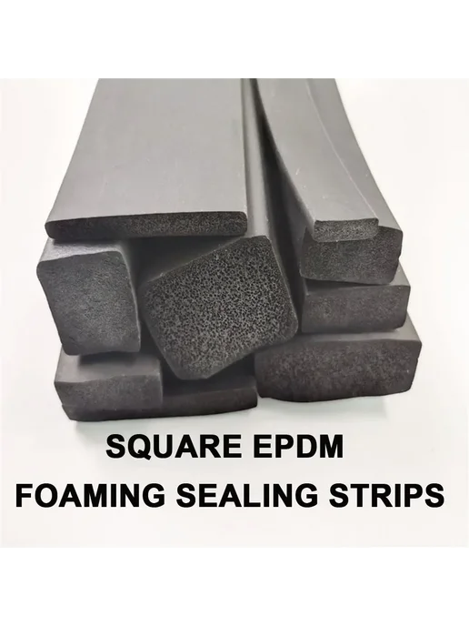 Нет бренда Уплотнительная лента EPDM 30-40 мм Черный, Black 34mmX3mm, L, черный, фото 2