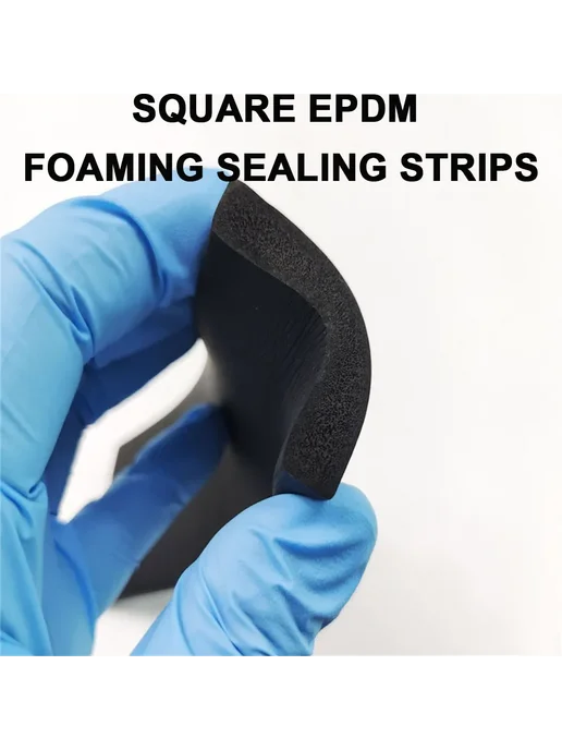 Нет бренда Уплотнительная лента EPDM 30-40 мм Черный, Black 34mmX3mm, L, черный, фото 5