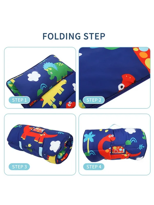 Нет бренда Детский коврик для сна Microfiber 120x50см, 120x50 см, фото 3