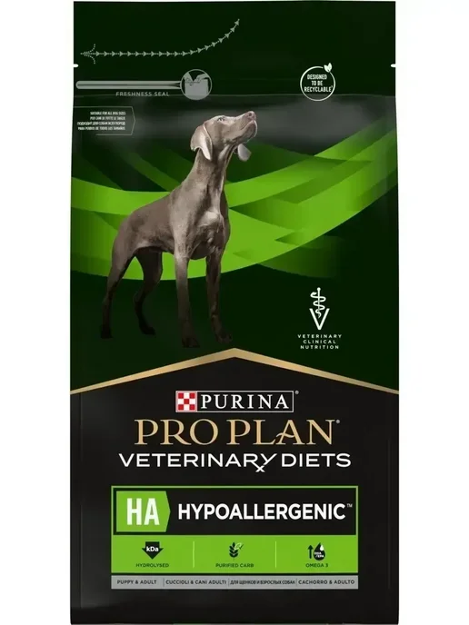 Сухой корм PRO PLAN Hypoallergenic для собак, 3 кг