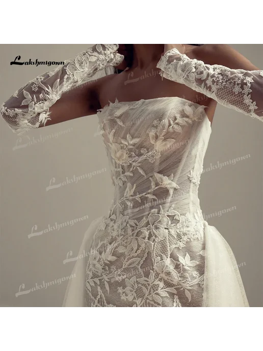 lakshmigown Свадебное платье-футляр vestidos de novia, вариант, фото 3