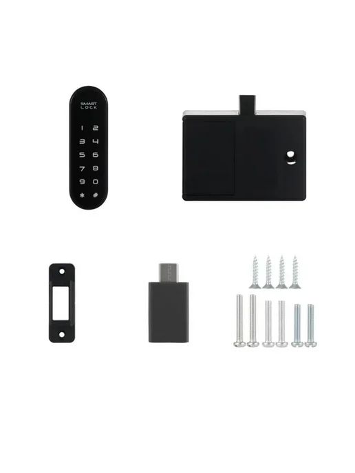 Нет бренда Smart Touch Keypad Keyless Lock 1, черный, фото 5