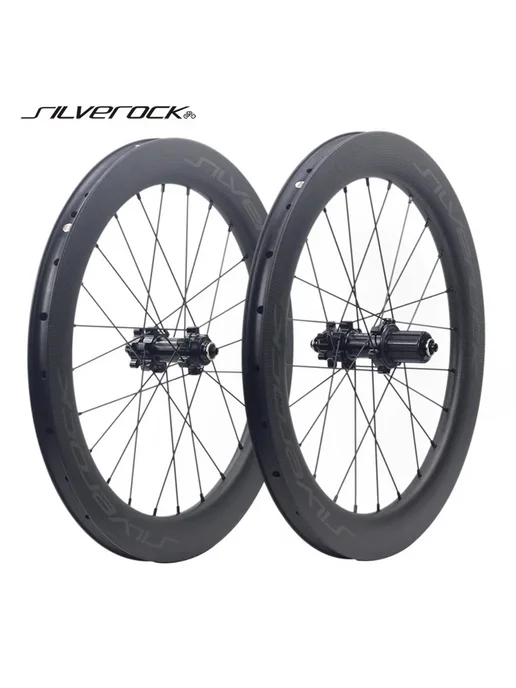 SILVEROCK SR50C Карбоновые колеса 50 мм для складного велоси, фиолетовый, фото 5
