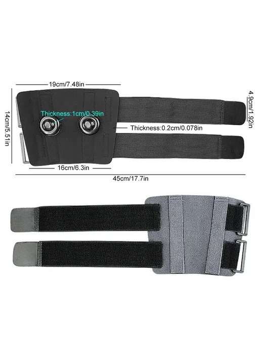 Нет бренда Ортопедический пояс для спины A04199 Black-1PCS, черный, фото 7