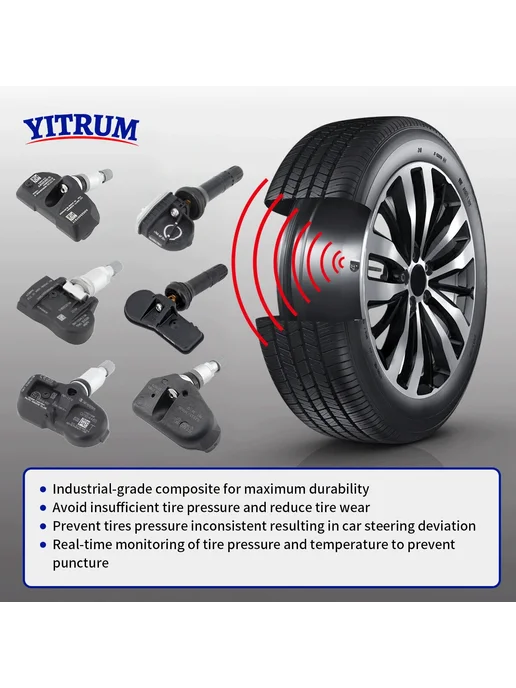 YITRUM 40700-4GA0A Датчик давления в шинах TPMS для Nissan FUGA Sky, голубой, фото 3