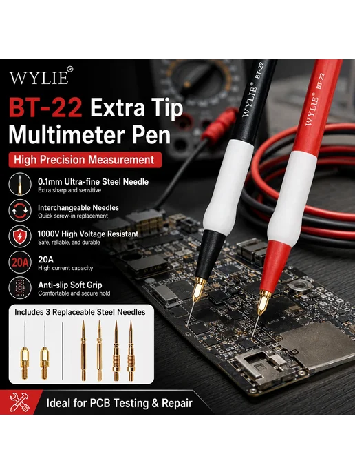 Нет бренда Щупы WYLIE BT-22 для мультиметра, вариант, фото 4