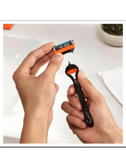 Gillette. GILLETTE Кассеты для бритья Fusion, 2 шт, 2 шт, фото 8