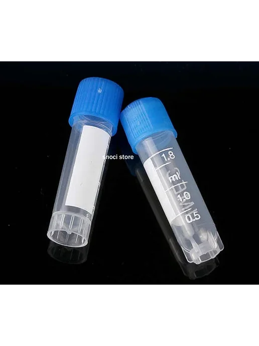 NINTH LIFE Пластиковые пробирки 100 шт, 1-15 мл 2ml-A, 100 шт, 15 мл, фото 4
