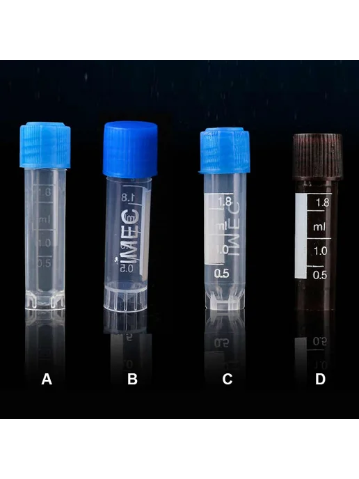 NINTH LIFE Пластиковые пробирки 100 шт, 1-15 мл 2ml-A, 100 шт, 15 мл, фото 5