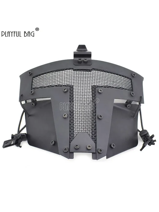 PLAYFUL BAG Маска "Железный Воин" для страйкбола, серый, фото 3