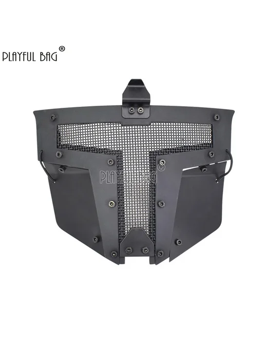 PLAYFUL BAG Маска "Железный Воин" для страйкбола, серый, фото 4