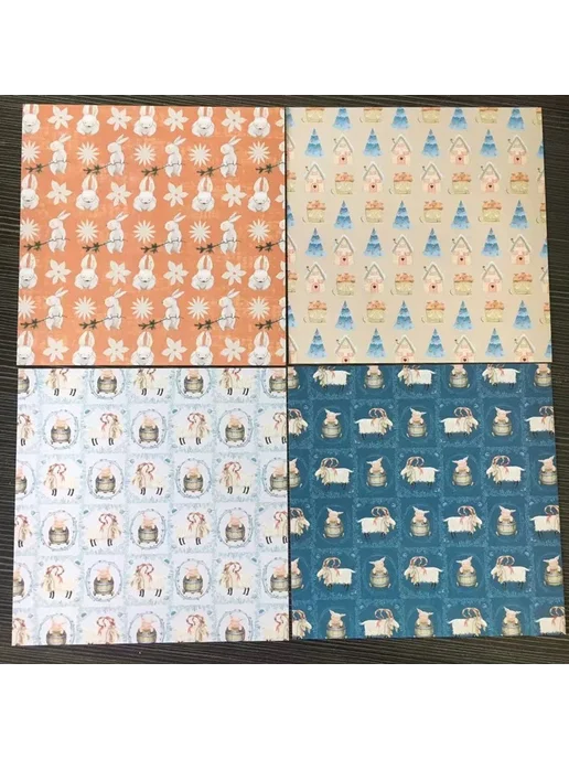 Нет бренда Бумага для скрапбукинга Winter Elves, 24sheets, фото 4