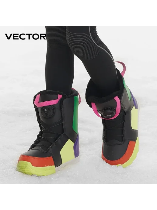 Детские лыжные ботинки VECTOR ACC30167, Ski shoes 3, фото 7