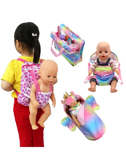 Miao Mama ai wawa Сумка для кукол Cloth Розовый, N21, розовый, фото 2