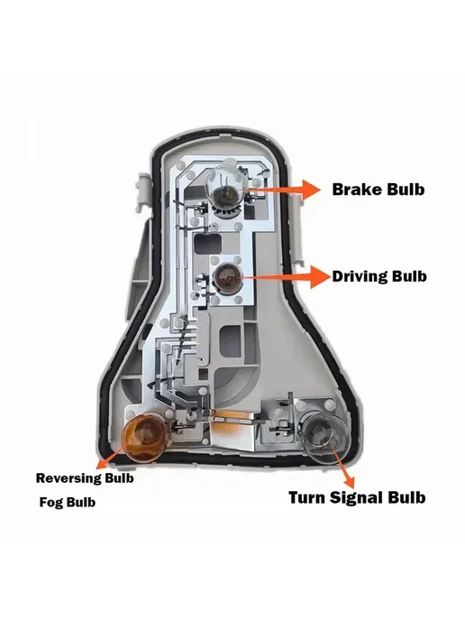gouhuo Задний фонарь для Volkswagen VW Polo 2006, 2007, 2008, 2009, вариант, фото 3