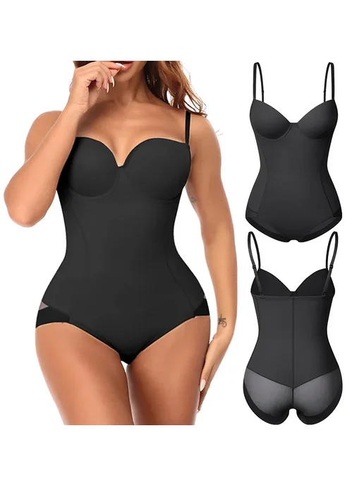 miss moly MISSMOLY Женское Корректирующее Белье, Боди, Корсет С Жестки, черный