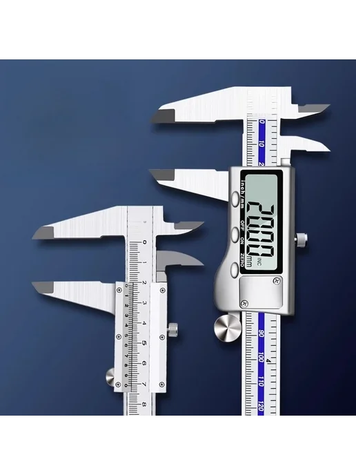 Нет бренда Штангенциркули 0-300 мм 0-150mm, 0-200mm, фото 6