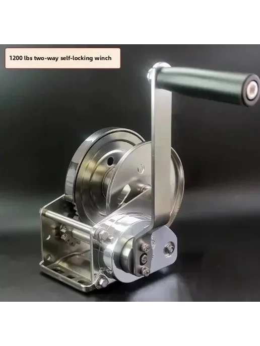 Нет бренда Ручная лебедка из нержавеющей стали 304 1200 two-way self, 1200 two-way self