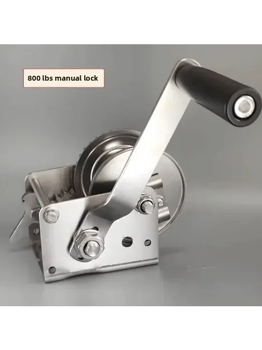 Нет бренда Ручная лебедка из нержавеющей стали 304 1200 two-way self, 800 manual lock, фото 2
