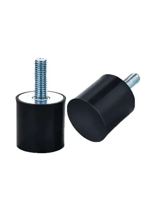 Нет бренда Амортизатор резиновый M4x10mm, D15xH20, цвет 4, 4шт, вариант, фото 3