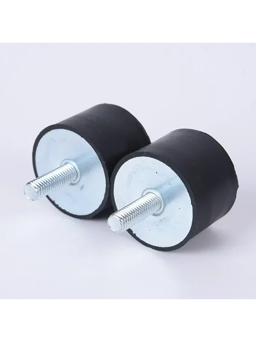 Нет бренда Амортизатор резиновый M4x10mm, D15xH20, цвет 4, 4шт, вариант, фото 4