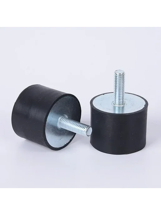 Нет бренда Амортизатор резиновый M4x10mm, D15xH20, цвет 4, 4шт, вариант, фото 5