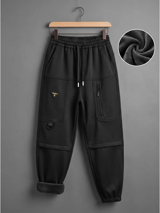 DTV Style зимние брюки для подростков, черный, фото 8