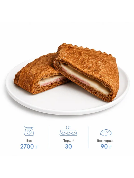 Dessert Fantasy Ржаник с картофелем и грудинкой, для выпекания, 2700 г, 2700 г, фото 3