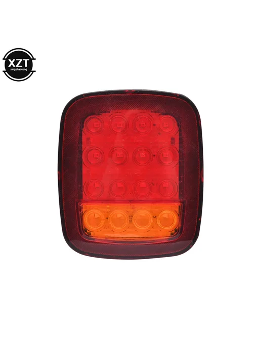 Нет бренда Задние фонари для Jeep Wrangler TJ CJ, 16 дюймов red yellow, красный