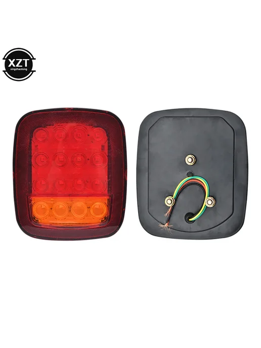 Нет бренда Задние фонари для Jeep Wrangler TJ CJ, 16 дюймов red yellow, красный, фото 4