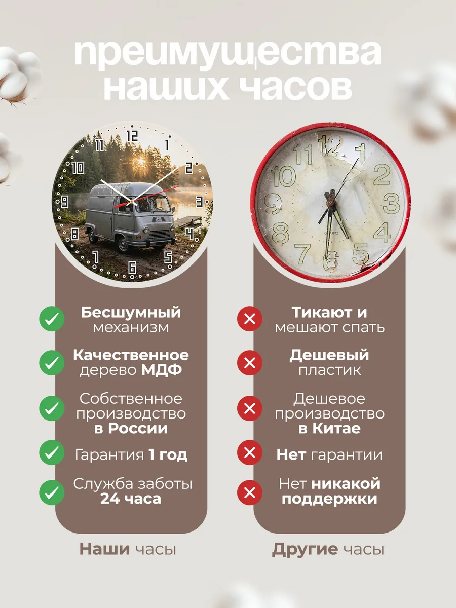 Часы настенные бесшумные Рено Аркана кросс купе 33 см — фото 10