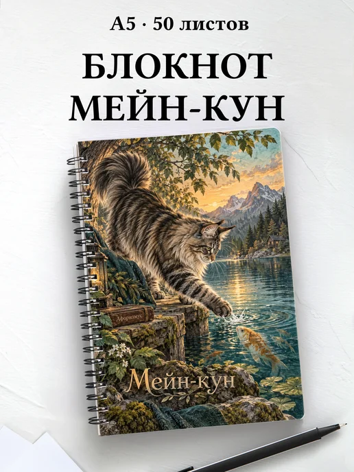 Блокнот Мейн-кун с цитатами
