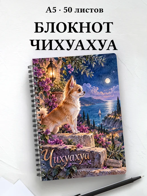 Блокнот Чихуахуа с цитатами