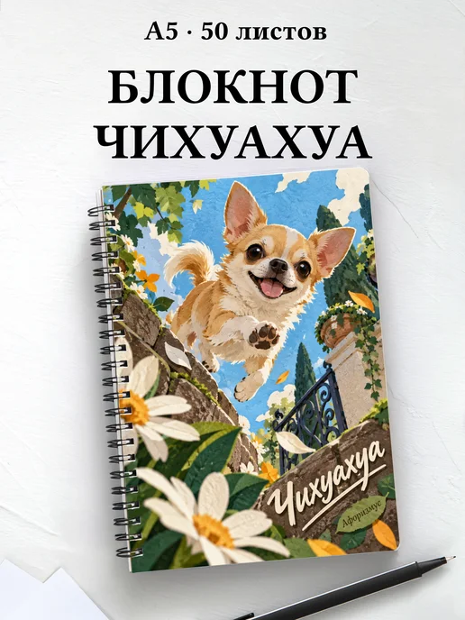 Блокнот Чихуахуа с цитатами