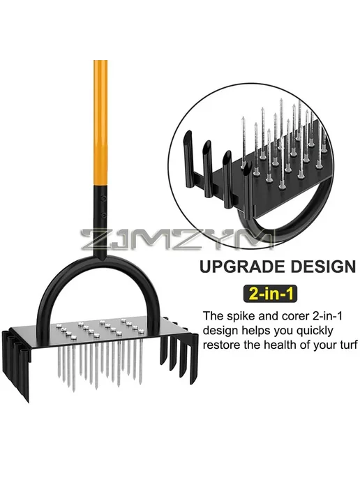 ZJMZYM Ручной аэратор для газона Lawn Nail Manual Tool, вариант, фото 3