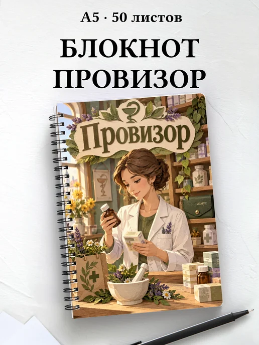 Блокнот провизора с цитатами