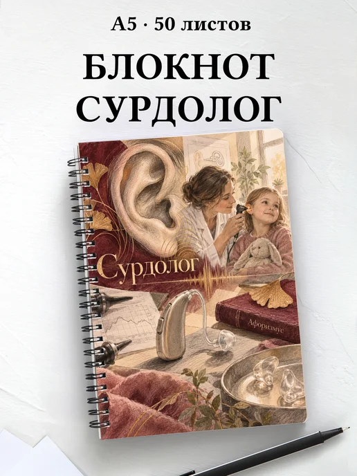 Блокнот сурдолога с цитатами