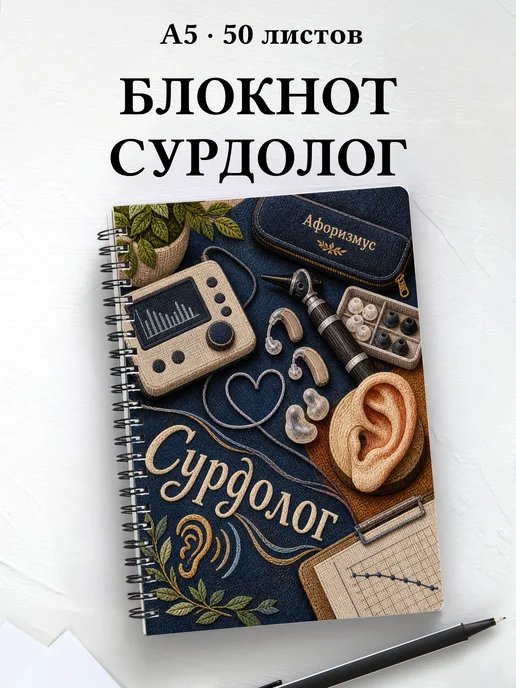 Блокнот сурдолога с цитатами
