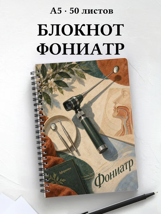 Блокнот фониатра с цитатами
