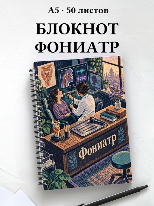 Блокнот фониатра с цитатами