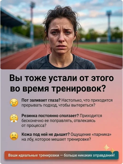 Повязка на голову 4 шт. косынка женская, 4 шт, фото 2