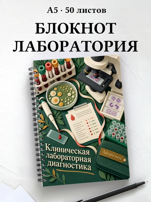 Блокнот Клиническая лабораторная диагностика с цитатами